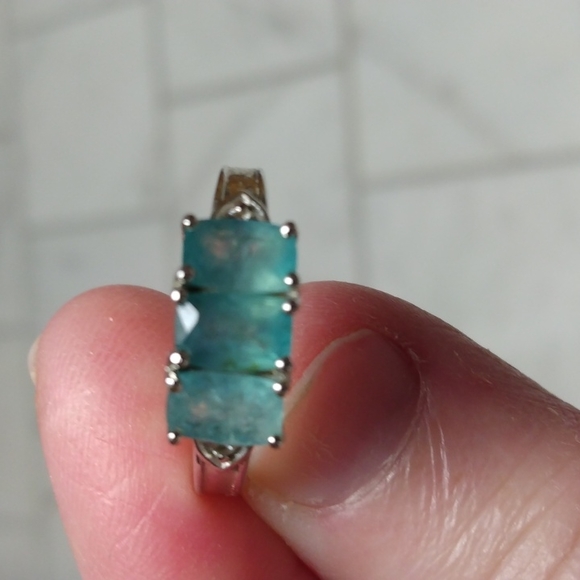 Stamped .925 Grandiderite Ring - Picture 4 of 4